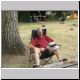 Mt Beauty Caravan Park - Noel Enjoying Arvo Off.jpg